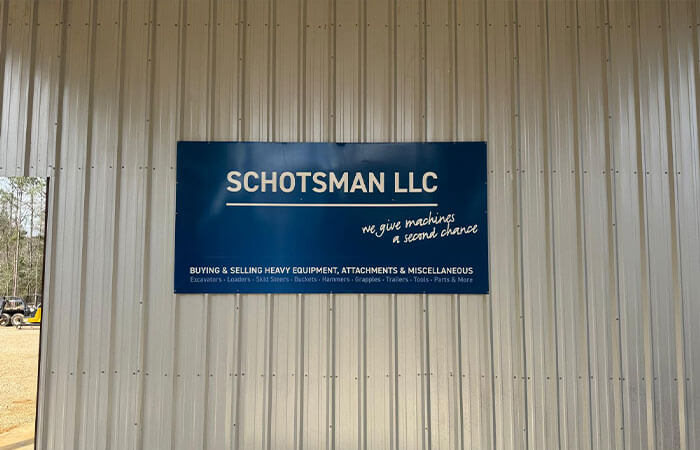 Schotsman LLC Sign on Building